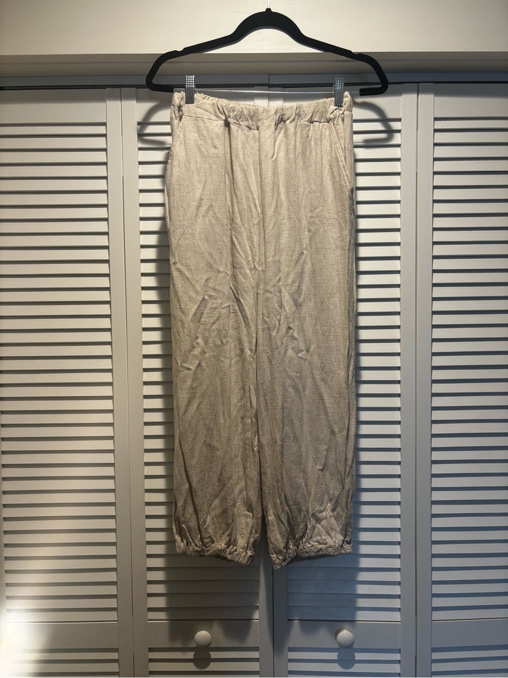Rachel Pally Elastic Waist Linen Pants